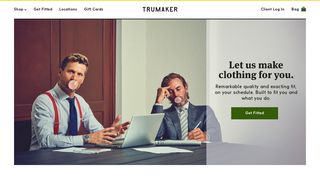 Trumaker: Built-to-fit clothing for men—like custom, but easier
