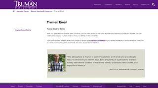 Truman Email – Truman State University