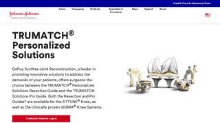 TRUMATCH® Personalized Solutions | J&J Medical Devices