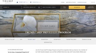 Trump Card - Trump Hotels