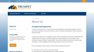 About Us - Trumpet Learning Center