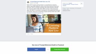 NOW LIVE! Trumpet Learning Center is a... - Trumpet Behavioral ...