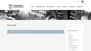 trumpf – Investment Recovery Services