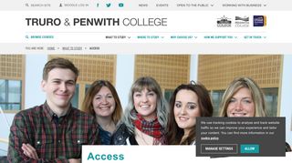 Access - Truro and Penwith College