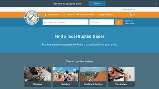 Find a local trusted trader | TrustATrader