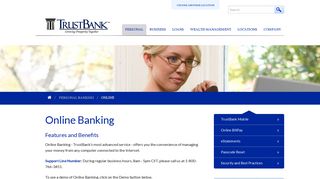 Personal Online Banking | TrustBank | Illinois & Arizona Banking ...