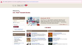 Login - US Trust Account Access