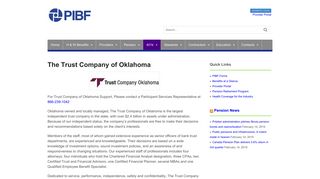 The Trust Company of Oklahoma | PIBF.org