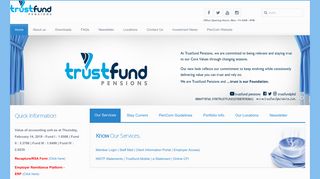 Welcome to Trustfund Pensions Limited