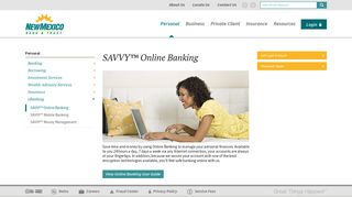 SAVVY™ Online Banking › New Mexico Bank & Trust