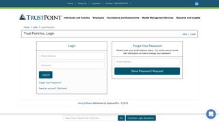 Trust Point Inc. Login - Trust Point Inc. - Jobs - ApplicantPro