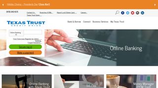 Online Banking :: Texas Trust Credit Union
