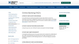 Trustco Bank - Trustco Bank | Online Banking FAQ's