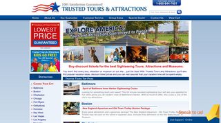 Discount Tickets For Tours & Attractions by Trusted Tours