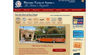 San Diego Tours | San Diego Attractions by Historic Tours of America