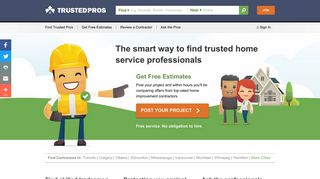 TrustedPros | Find The Right Contractor For Every Project