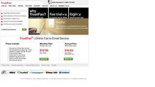 Trustfax.com: Email Fax, Internet Fax Services, Free Faxing Online