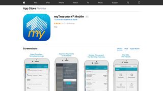 myTrustmark   Mobile - Trustmark National Bank - iTunes - Apple