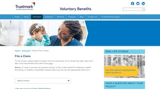 File a Claim | Trustmark Voluntary Benefits