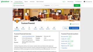 Working at Trustone Financial | Glassdoor