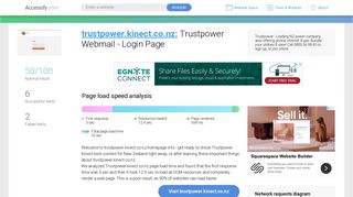 Access trustpower.kinect.co.nz. Trustpower Webmail - Login Page