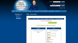 True Vision > My Account - True Vision 4 Success