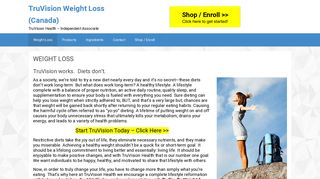 TruVision Health Canada - Your weight loss solution