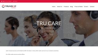 Truvison - Consumer Electronics Service | Tru Care