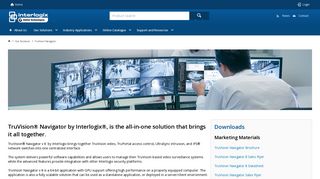 TruVision Navigator - Interlogix Security Solutions
