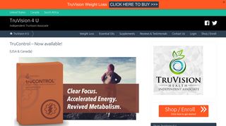 TruVision Health and Weight Loss - ORDER HERE