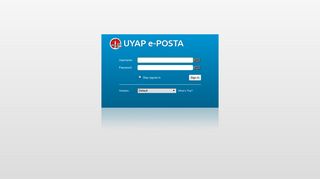 UYAP Web Client Sign In