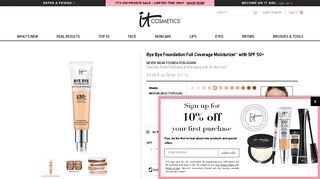 Foundations & Moisturizers|Full Coverage solution for ... - It Cosmetics
