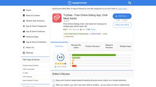 TryDate - Free Online Dating App, Chat Meet Adults - by Labelsoft ...