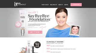 Bye Bye Foundation | IT Cosmetics™ | Special TV Offer