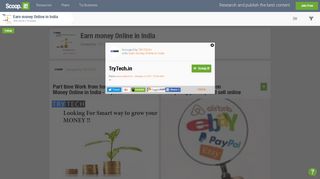 TryTech.in | Earn money Online in India | Scoo... - Scoop.it