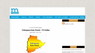Government of Telangana State Portal - TS Online - Meramaal Wiki