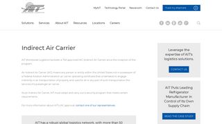 Indirect Air Carrier | AIT Worldwide Logistics