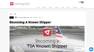 Becoming A Known Shipper - Land, Sea, & Air Shipping Services ...