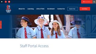 Staff Portal Access - The Springfield Anglican College | The ...