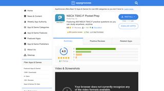 NSCA TSAC-F Pocket Prep - by Pocket Prep, Inc. - Education ...
