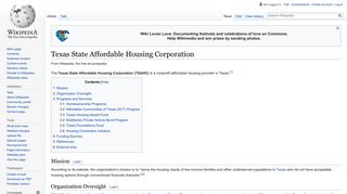 Texas State Affordable Housing Corporation - Wikipedia