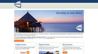 Airmiles is now Avios