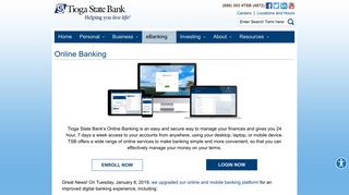 Online Banking - Tioga State Bank