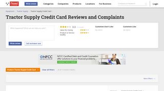 7 Tractor Supply Credit Card Reviews and Complaints @ Pissed ...