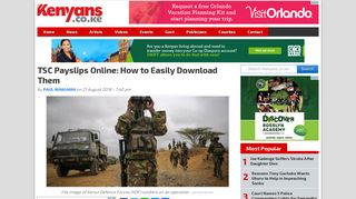 TSC Payslips Online: How to Easily Download Them - Kenyans.co.ke