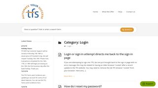 Login – TFS Bill Pay Customer Support