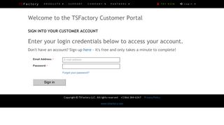 the TSFactory Customer Portal - TSFactory | User Activity Monitoring ...