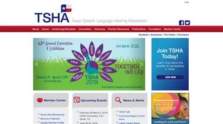 Texas Speech-Language-Hearing Association: TSHA - Texas Speech ...