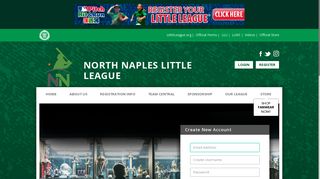 Login/Register - North Naples Little League