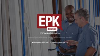 Welcome to EPK Training Solutions